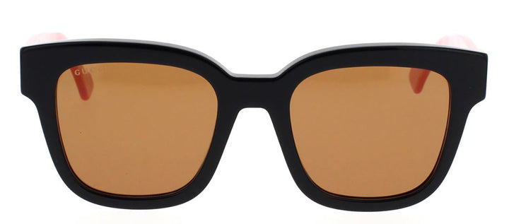 Gucci GG 0998S 005 Square Plastic Black Sunglasses with Brown Lens