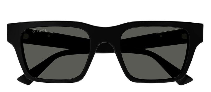 Gucci GG 1889S 001 Square Plastic Black Sunglasses with Grey Lens