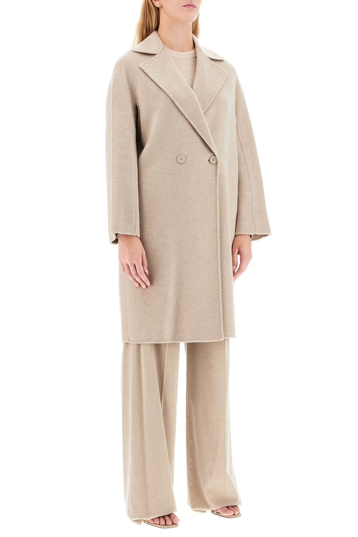 Max Mara Studio Double-Breasted Wool And Cashmere Coat