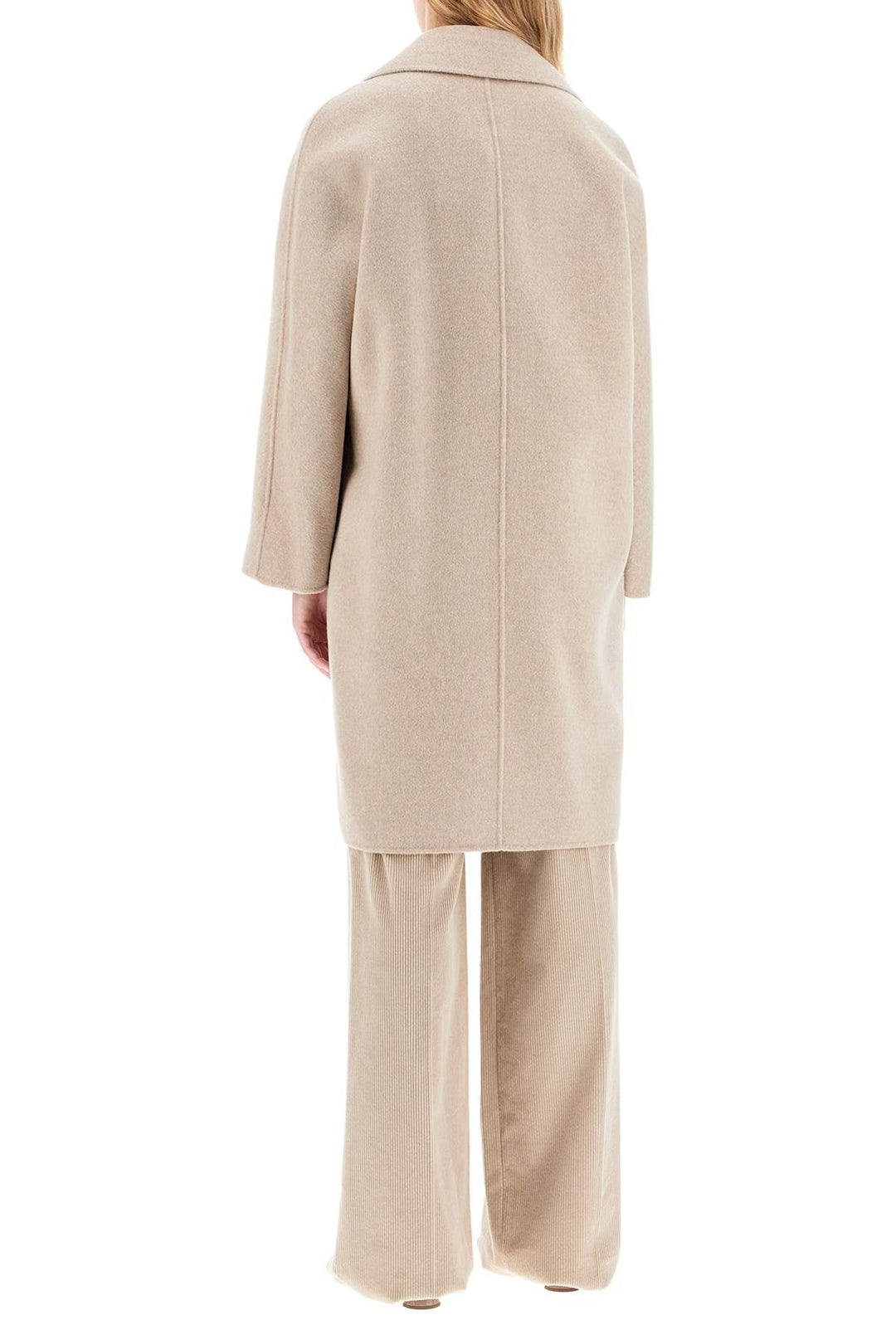 Max Mara Studio Double-Breasted Wool And Cashmere Coat