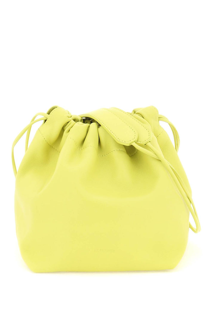 Bolsa tipo cubo con forma de bola de masa hervida de Jil Sander