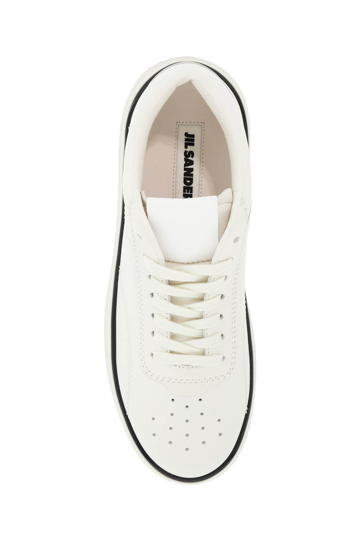 Jil Sander Leather Sneakers For Everyday