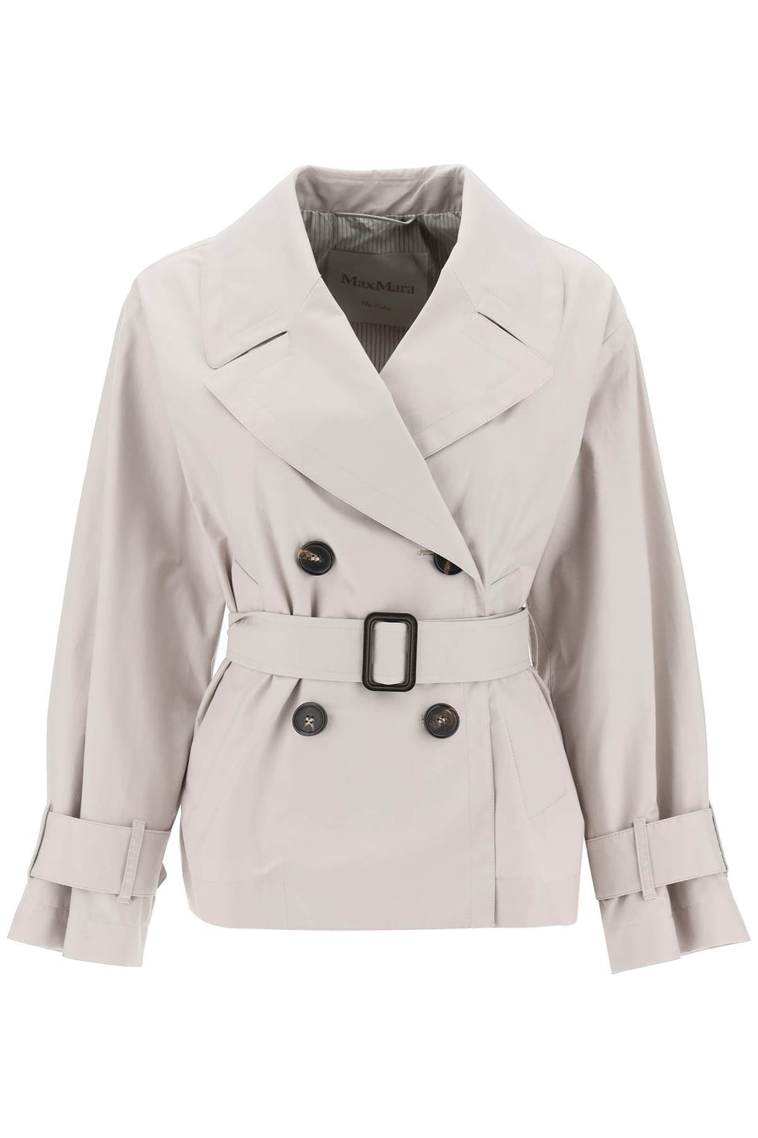 Max Mara The Cube Short Double-Breasted Trench Coat