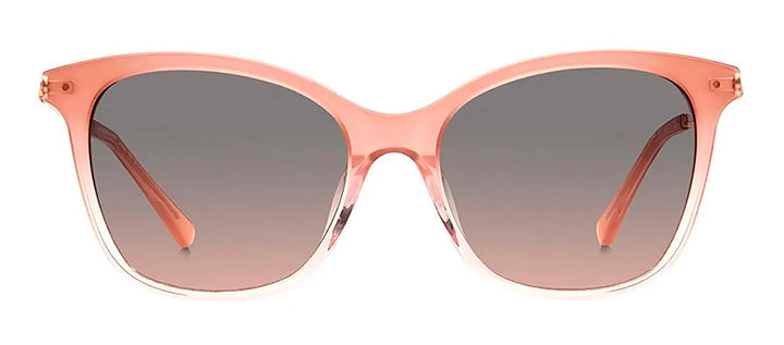 Kate Spade KS Dalila/S 35J Cat-Eye Plastic Pink Sunglasses with Grey Gradient Lens