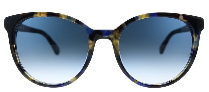 Kate Spade New York KS MELANIE/S PJP 08 Oval Plastic Blue Sunglasses with Blue Lens