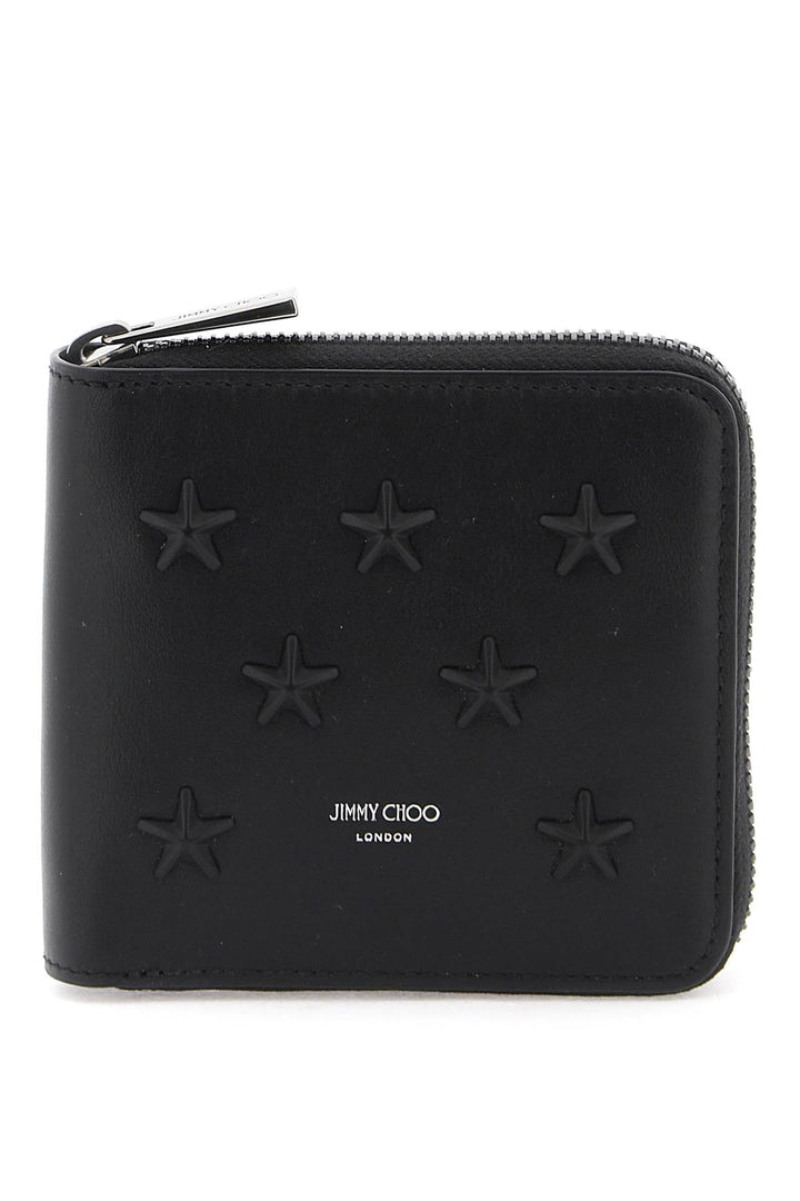 Jimmy Choo Zip-Around Wallet With Stars