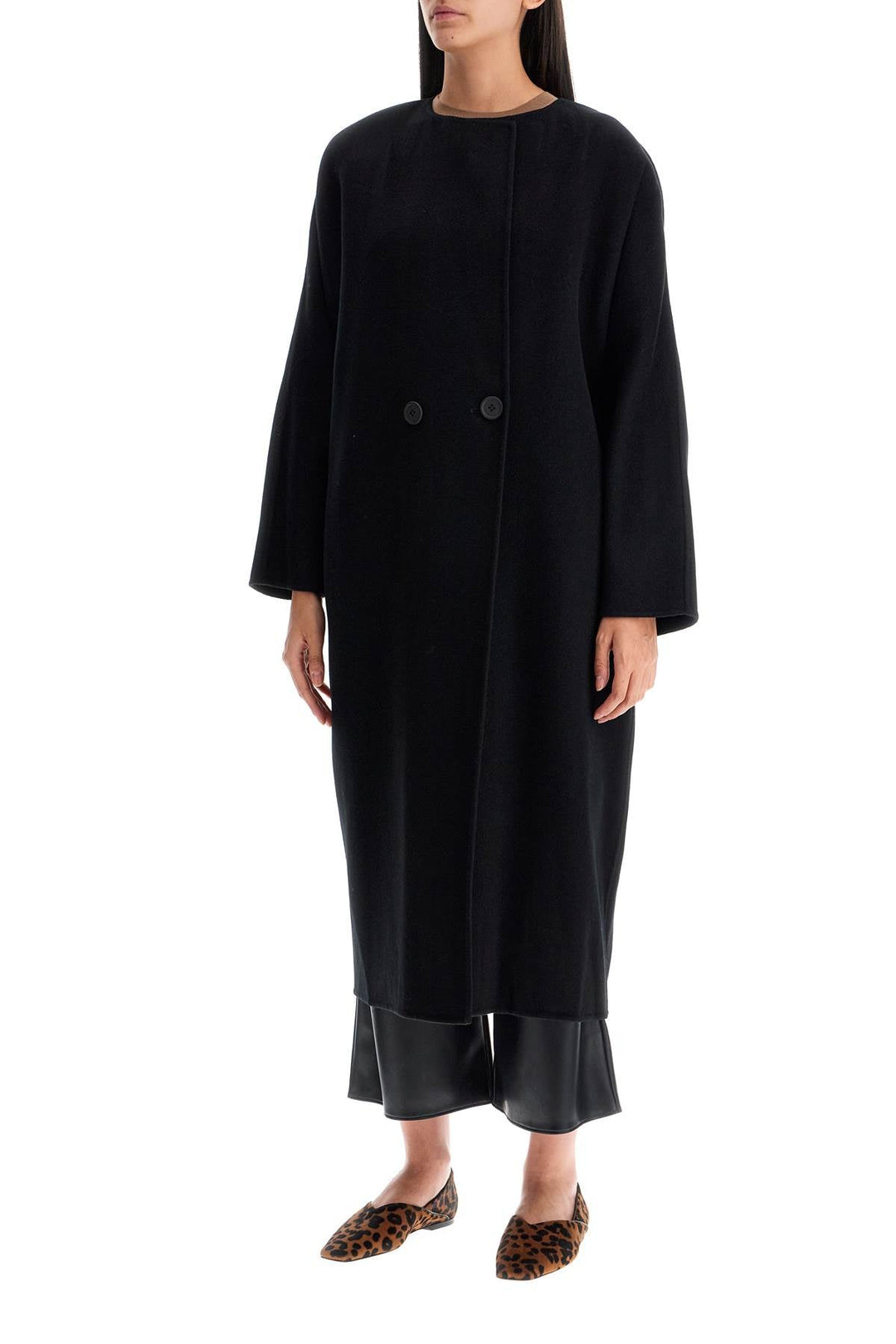 Max Mara Studio -Breasted Wool Coat