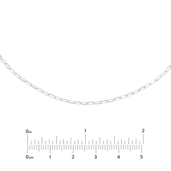 1.7mm Paper Clip Choker Chain