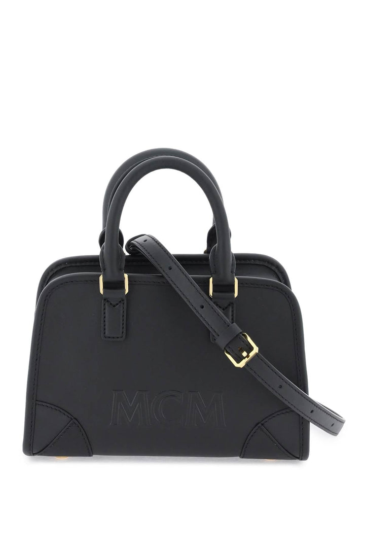 Mcm Aren Boston Mini Bag