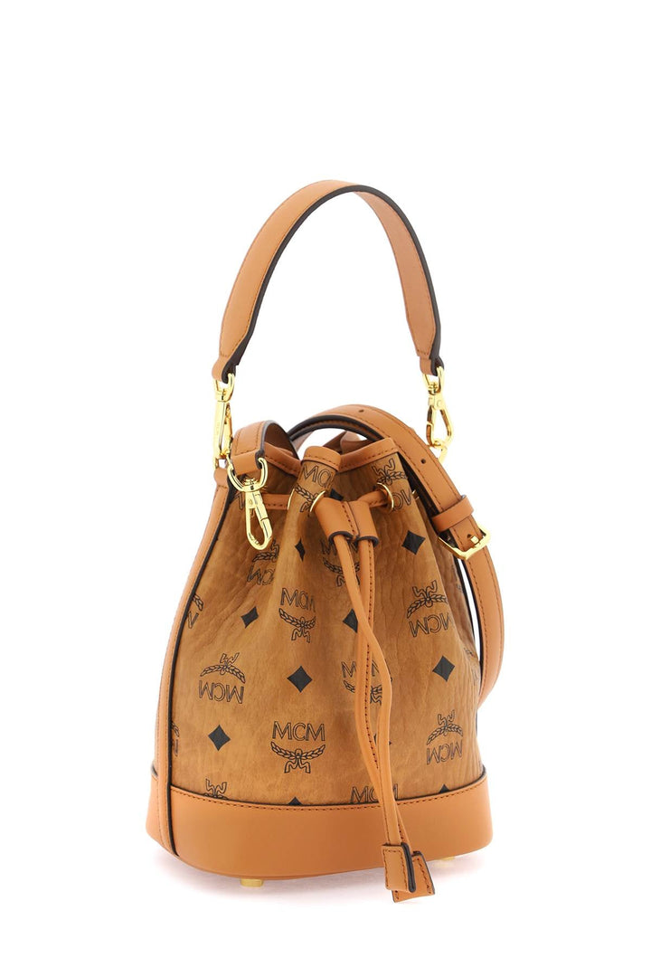 Mcm Dessau Mini Bucket Bag