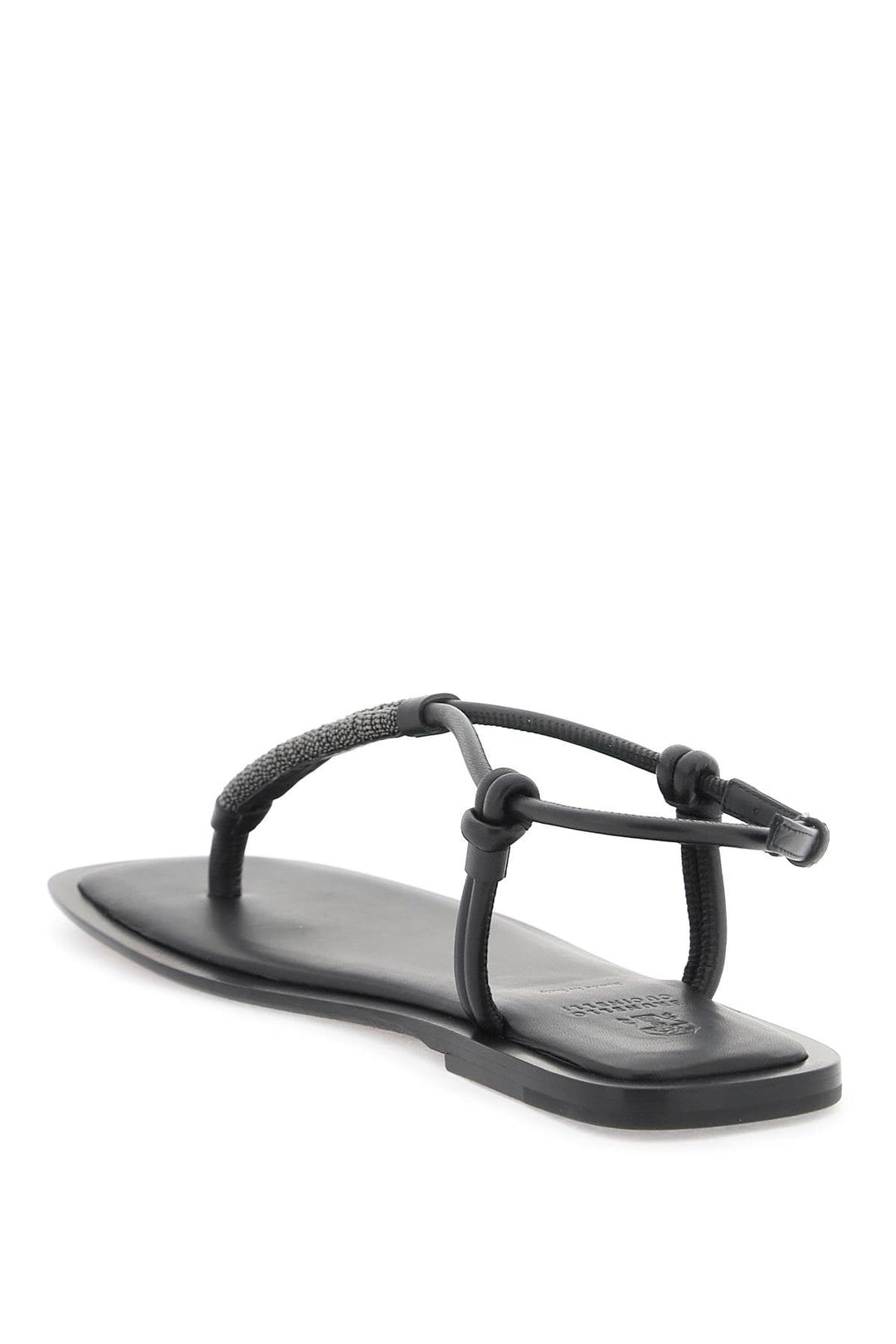 Brunello Cucinelli "flip-Flops With Precious Bra