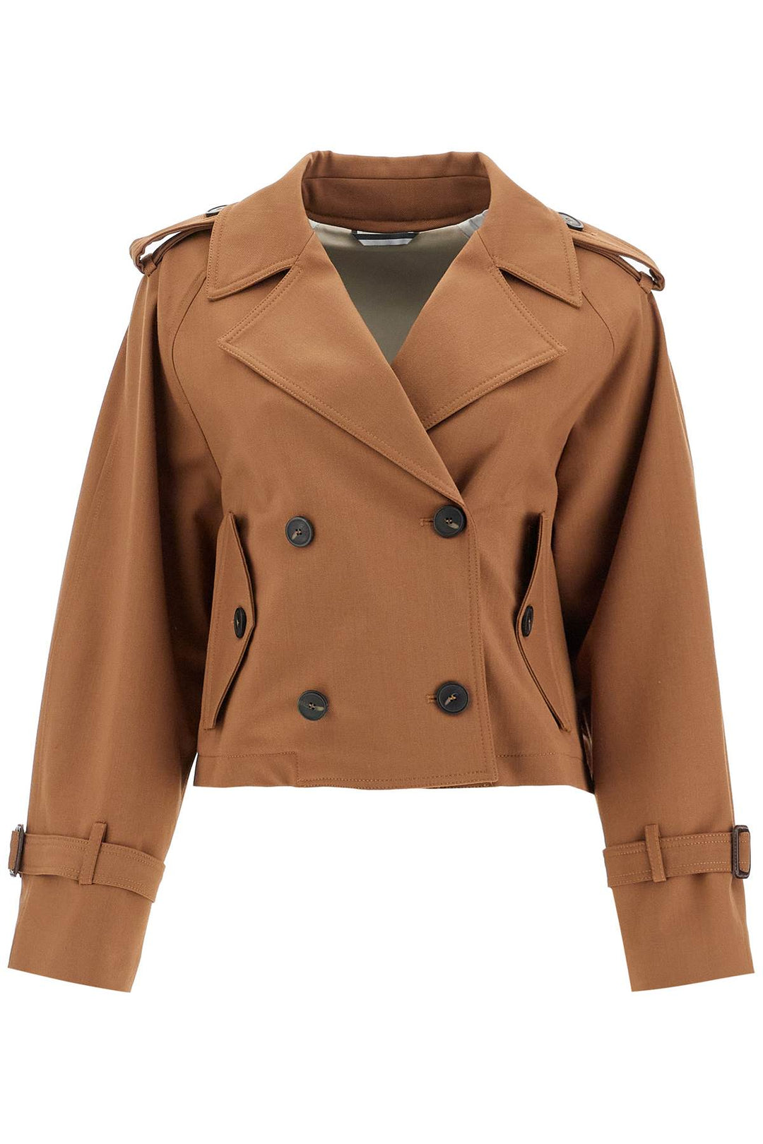 Weekend Max Mara Short Rainproof Gabardine Trench