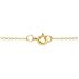 1/3 Carat Tw Diamond Circle Pendant In 14K Yellow Gold