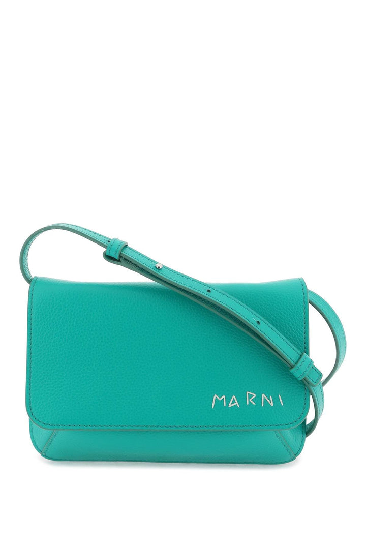 Marni Flap Trunk Shoulder Bag With