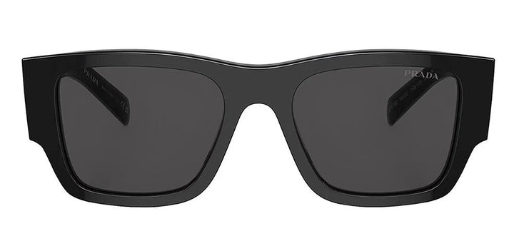 Prada PR 10ZS 1AB5S0 Pillow Plastic Black Sunglasses with Grey Lens