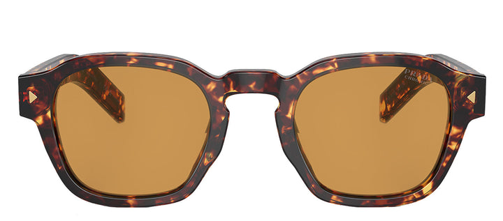 Prada PR A16S 14O60F Square Plastic Tortoise Sunglasses with Brown Photochromatic Lens