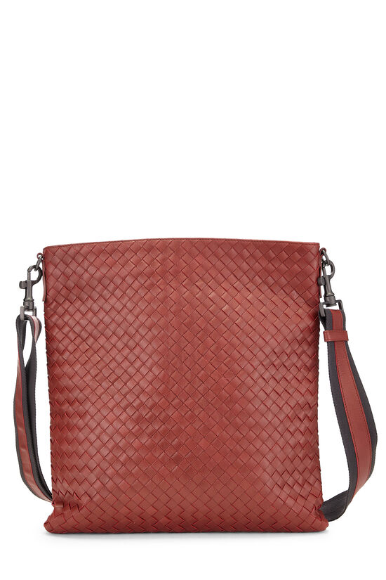 Bottega Veneta Intrecciato Weave Messenger Bag