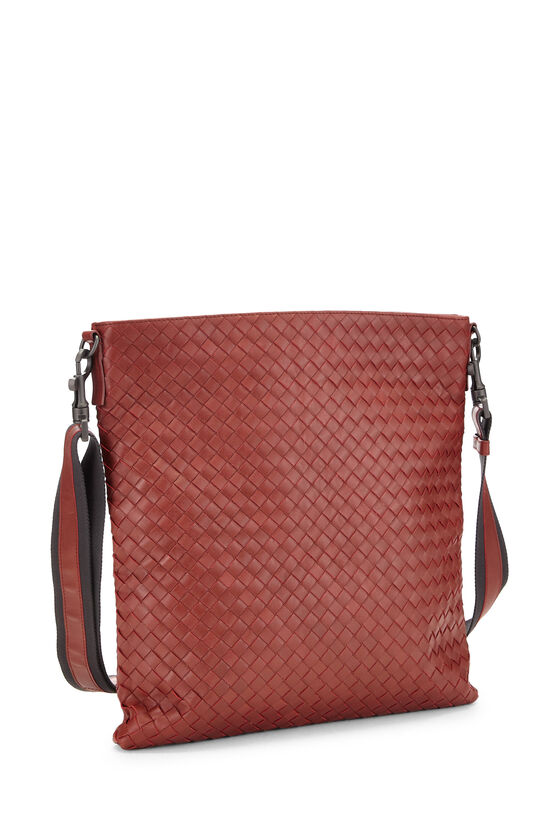 Bottega Veneta Intrecciato Weave Messenger Bag