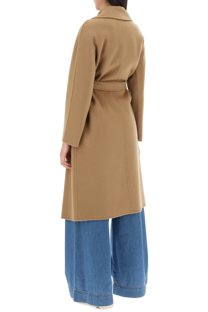 Max Mara Studio Rapido Wool-Cashmere Wrap Coat