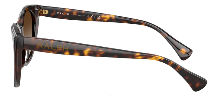 Ralph Lauren RA 5324U 500313 Cat-Eye Plastic Havana Sunglasses with Brown Gradient Lens