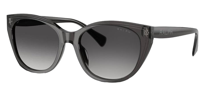 Ralph Lauren RA 5324U 55368G Square Plastic Black Sunglasses with Grey Gradient Lens