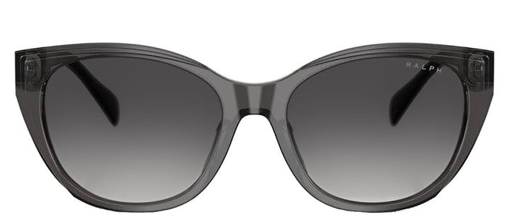 Ralph Lauren RA 5324U 55368G Square Plastic Black Sunglasses with Grey Gradient Lens