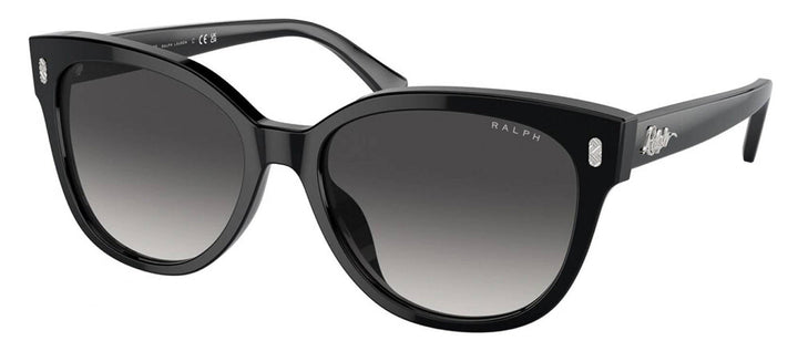 Ralph Lauren RA 5331U 50018G Phantos Plastic Black Sunglasses with Grey Gradient Lens