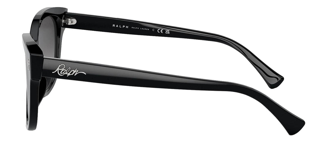 Ralph Lauren RA 5331U 50018G Phantos Plastic Black Sunglasses with Grey Gradient Lens