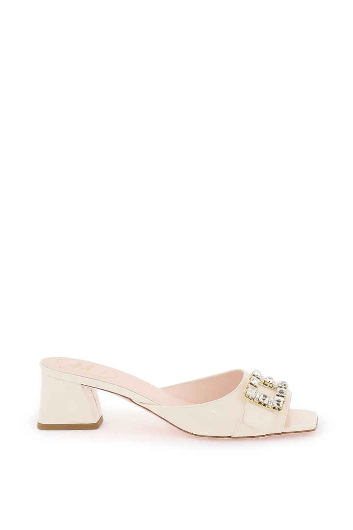 Roger Vivier "très Vivier Patent Leather Mules With