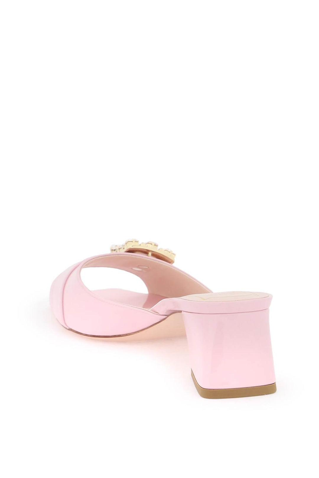 Roger Vivier "très Vivier Patent Leather Mules With