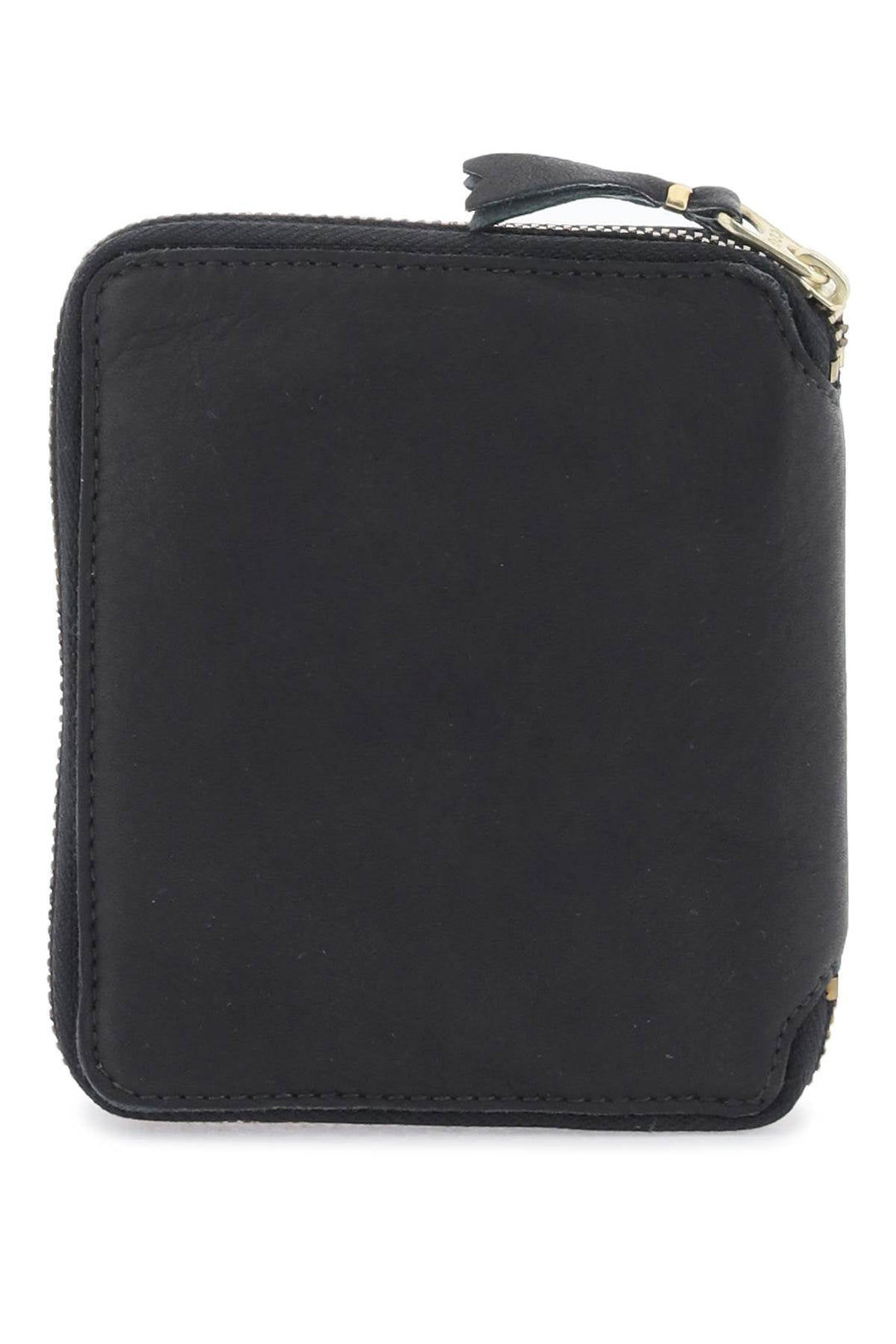 Comme Des Garcons Wallet Washed Leather Zip-Around Wallet