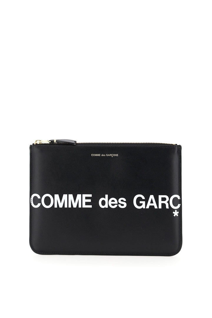 Cartera Comme Des Garçons De Piel Con Logo