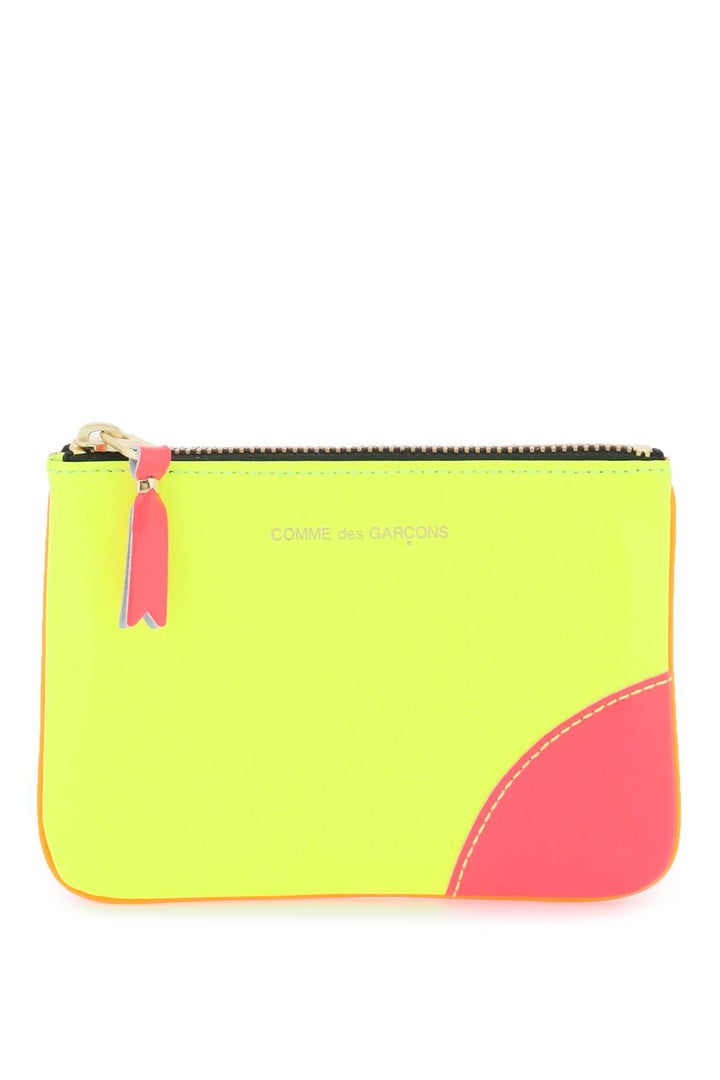 Monedero Comme Des Garçons Minibolso Fluo