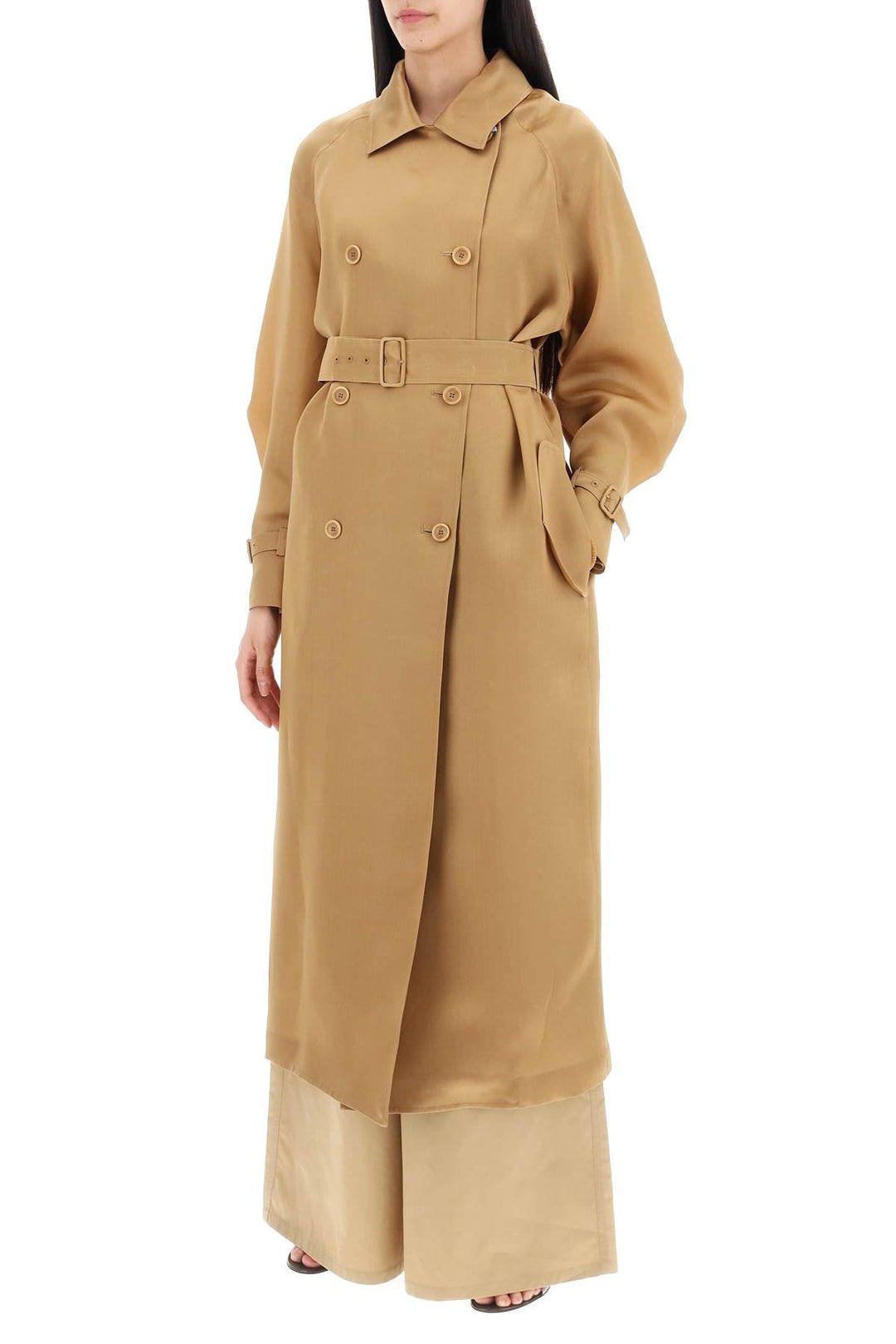 Max Mara Double-Breasted 'sacco' Trench