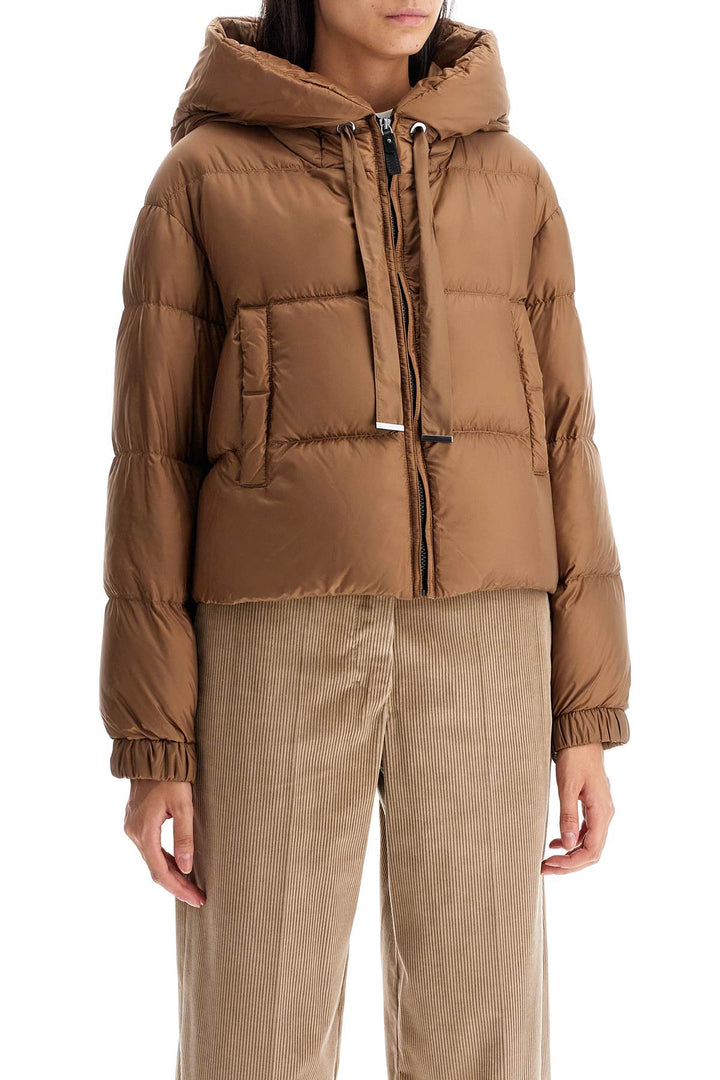 Max Mara The Cube Short Hooded Down Jacket