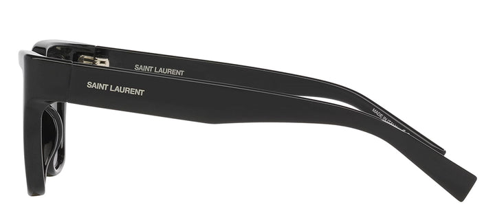 Saint Laurent SL 641 001 Cat-Eye Plastic Black Sunglasses with Grey Lens