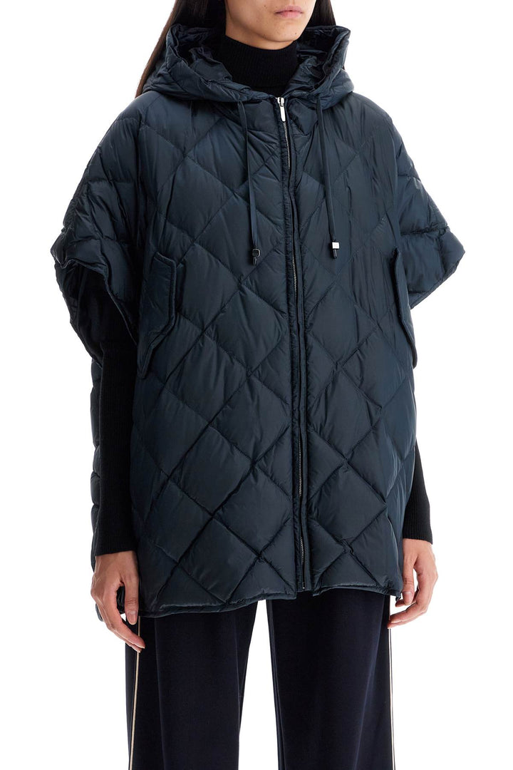 Max Mara The Cube 'treman' Quilted Cape