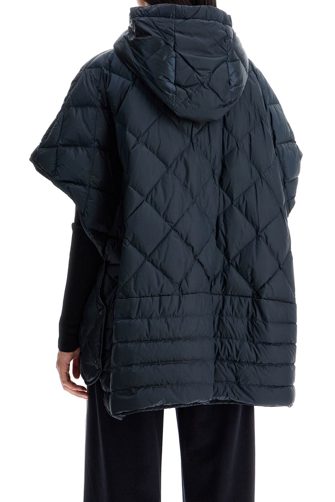 Max Mara The Cube 'treman' Quilted Cape