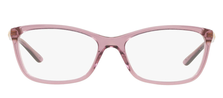 Versace DAILY HERITAGE VE 3186 5279 Butterfly Plastic Purple Eyeglasses with Logo Stamped Demo Lenses