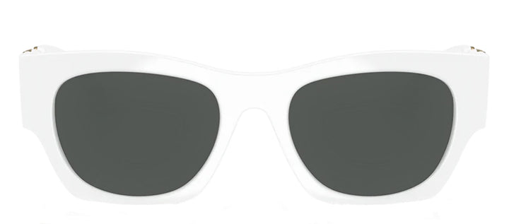 Versace VE 4479U 314/87 Pillow Plastic White Sunglasses with Grey Lens