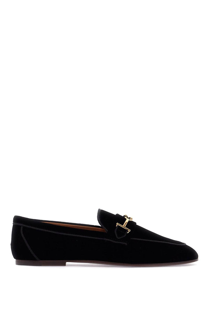 Tod's Velvet Loafers For