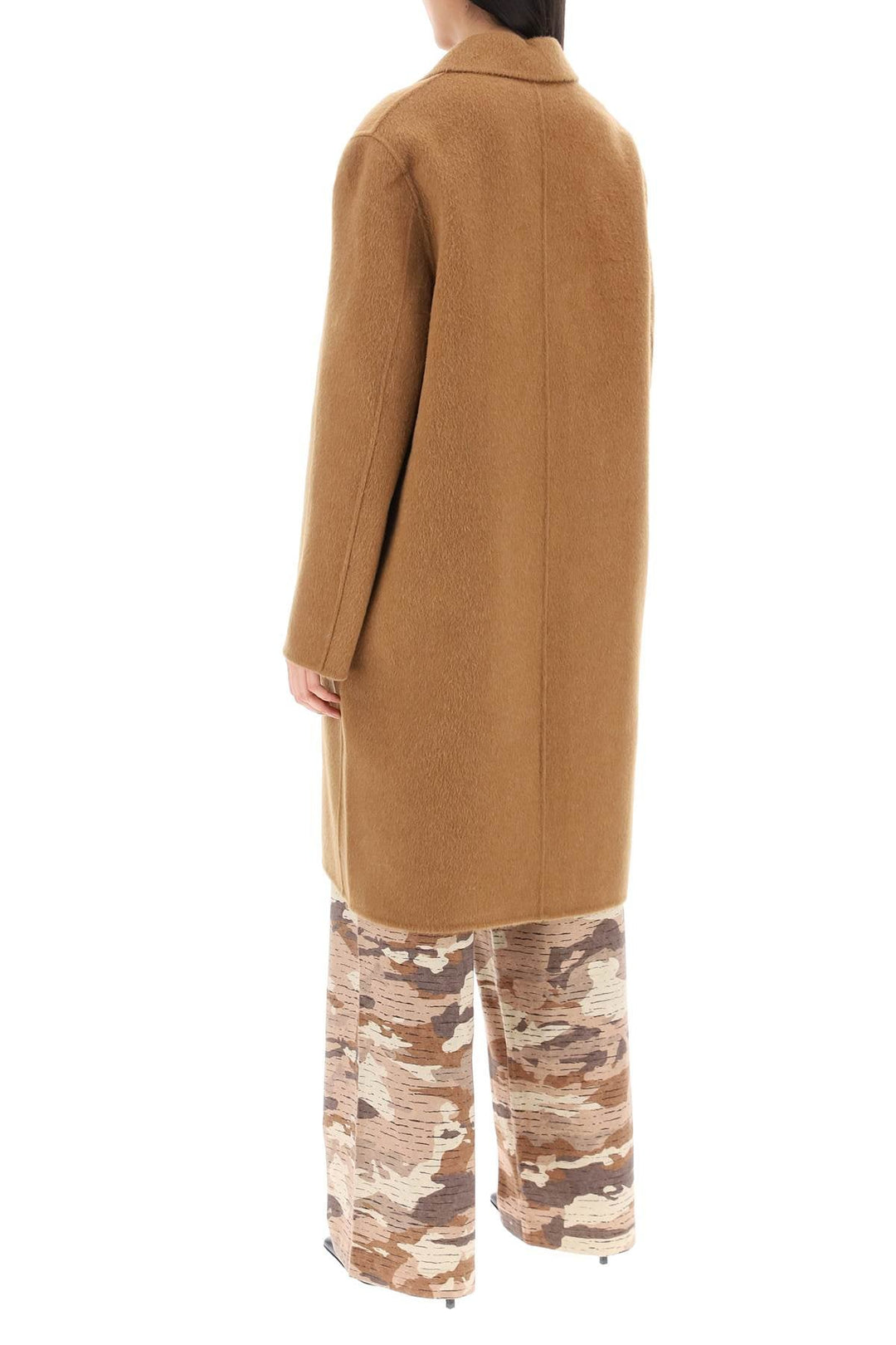 Clothing - Acne Studios Midi Wool And Alpaca Coat - 241895DCA000002 - DFJ - 36 - Ask Me Wear