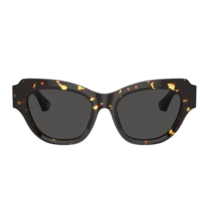Burberry Sunglasses Cat Eye Full Rim, Dark Havana Frame And Dark Grey Lens Be4423410687