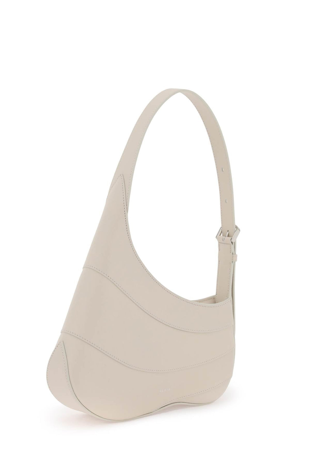 Bags - Alaia Hobo Wave Shoulder Bag - 241449ABS000007 - 030 - os - Ask Me Wear