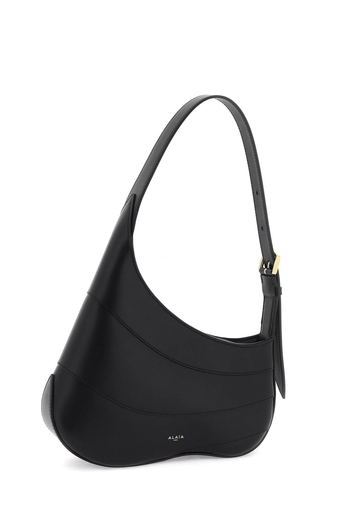 Bags - Alaia Hobo Wave Shoulder Bag - 241449ABS000007 - 999 - os - Ask Me Wear