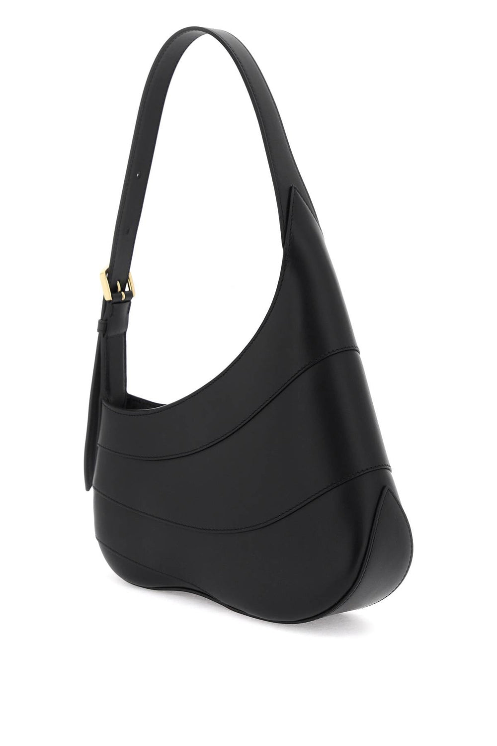 Bags - Alaia Hobo Wave Shoulder Bag - 241449ABS000007 - 999 - os - Ask Me Wear