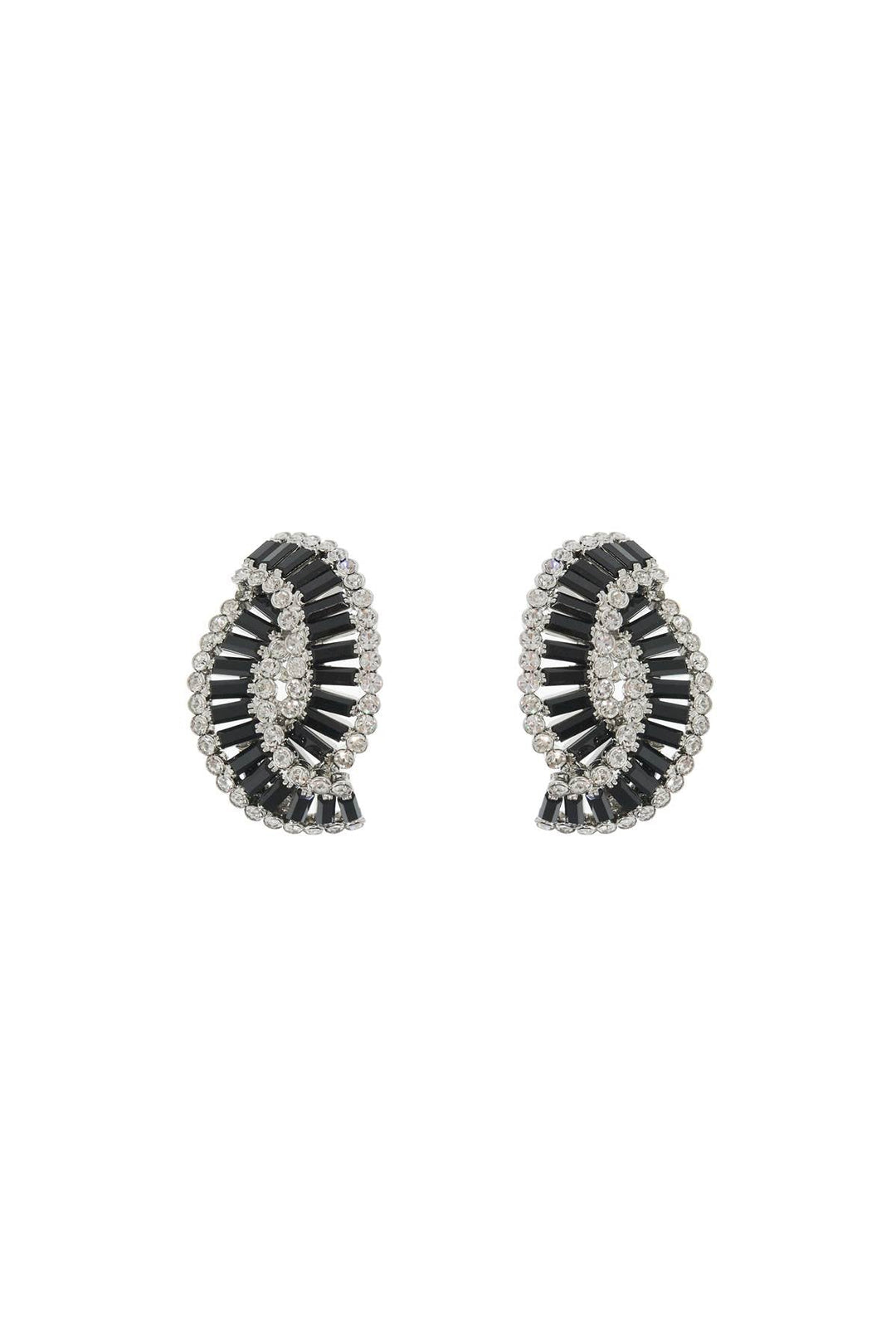 Earrings - Alessandra Rich Braided Earrings - 242368ABG000004 - 0901 - os - Ask Me Wear