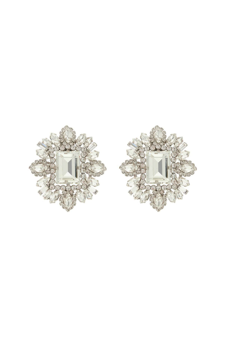 Earrings - Alessandra Rich Crystal Earrings - 242368AGL000002 - 0001 - os - Ask Me Wear