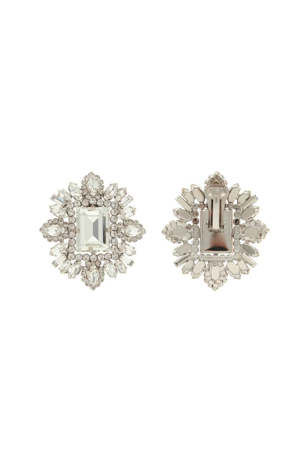 Earrings - Alessandra Rich Crystal Earrings - 242368AGL000002 - 0001 - os - Ask Me Wear