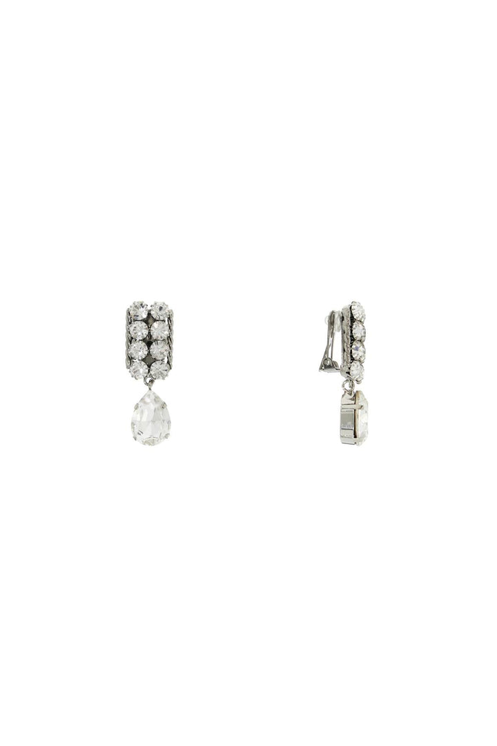 Earrings - Alessandra Rich Dangling Clip - On Earrings - 242368ABG000001 - 0001 - os - Ask Me Wear